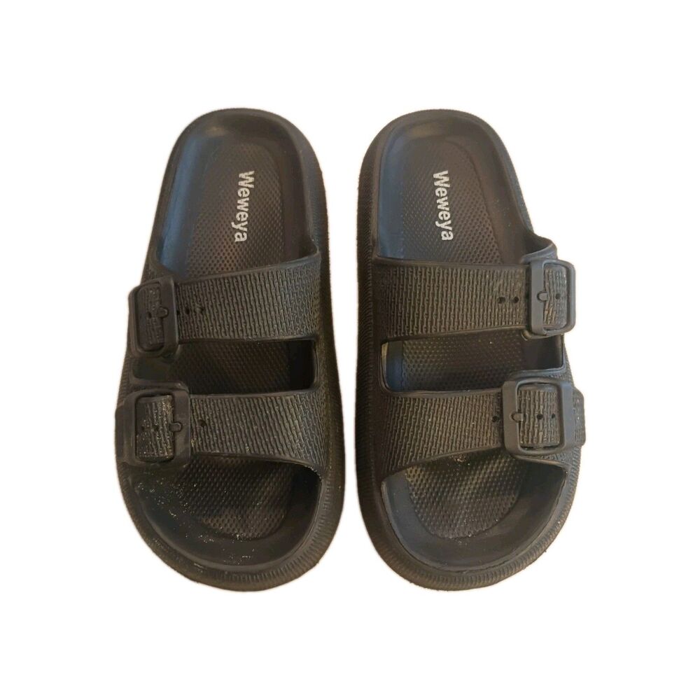 Weweya Cloud Sandals  Pillow Slippers - Double Buckle Women's Size 7